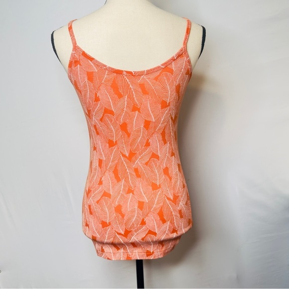 Banana Republic Women's Blouse Top Orange Spaghetti Strap Size Small - Picture 5 of 9